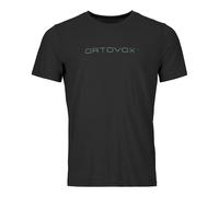 Pánské termotriko s krátkým rukávem Ortovox 150 Cool Brand T-shirt M corbeau noir M