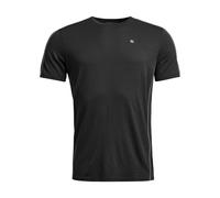 Pánské termotriko s krátkým rukávem Ortovox 185 Rock'N'Wool T-Shirt M corbeau noir L