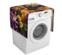 Pansy Perfection Housse de protection pour machine à laver et sèche-linge avec poches de rangement 137,9 x 52,1 cm