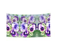 Pansy Perfection Printing Lot de 1 bannière pour Halloween, décoration intérieure ou extérieure, résistante aux UV avec trous métalliques