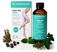 Pant Pro Liquide Drainant Anti-Cellulite 500ml BIO - Traitement Drainant et Tonifiant - Avec Sel de la Mer Morte, Caféine, Lierre, Ortie, Algues Marines - Recharge Liquide Pant Pro, Sans Collant