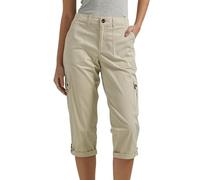 Pantacourt Femme Fluide Été Pantalon Leger Ete Grande Taille Cargo Haute Randonnée Short Long 7/8 Baggy Sport Léger Corsaire Travail Jean 7/8eme Jupe Culotte De Plage 3/4 Elastique,b-Beige,M
