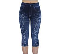 Pantacourt Femmes,Respirantes Satin Taille Elastique élégant Style Romain Léger Uni Femme Et Slim Fit Couleurs Variées Classique Pant Slim Fit Moulant Jeans Stretch Leggings Mode Chic Pas Cher