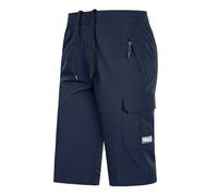 Pantacourt Homme Été, Short Homme Grande Taille Ample Décontracté Chic Couleur Unie Comfortable Séchage Rapide Respirant Pants De Bain Long 3/4 Coupe Classiques Multi-Poches pour Gym