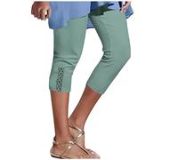 Pantacourt pour Femme de Yoga Push Up Compression Leggings Couleur Unie Printemps Elastique Chic Et Elegant Push-Up Butt Lift Sculptant Legging vélo