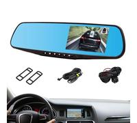 Pantalla 11.4 Cm Visión Nocturna Monitor Gran Angular Para Coches Camiones Autocaravanas Viajes Por Carretera | Grabador De Conducción - Doble Cámara Delantera Trasera,