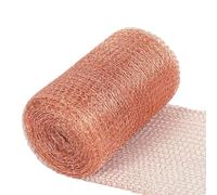 Pantalla De Cobre, Malla De Alambre De Cobre,Malla De Cobre De Barrera, Red Densa De Doble Capa | Red Multiusos Antirratón para Valla De Caracol, Bloqueador De Agujeros para Jardín Doméstico, Sellado