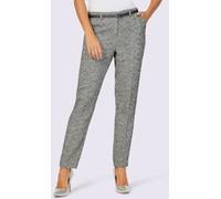 Pantalon 10% laine - Creation L - anthracite-écru chiné ANTHRACITE-ÉCRU CHINÉ 21