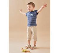 Pantalon 2-en-1 en twill, beige sable 6Y