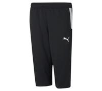 PUMA Pantalon fonctionnel noir / blanc, Taille 116
