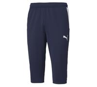 Pantalon 3/4 Puma Team Liga Training - bleu marine/blanc S