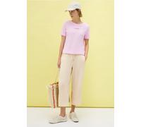 Pantalon 3/4 Wide Leg en gaze de coton