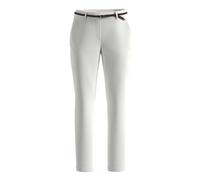 Pantalon 7/8 à jambe fuselée avec ceinture femme COMMA Blanc 36