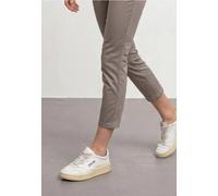 Street One Pantalon Slim 7/8 au Look satiné Dark Tumbled Beige 38