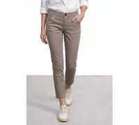 Street One Pantalon Slim 7/8 au Look satiné Dark Tumbled Beige 42
