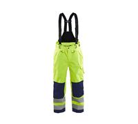 Blaklader 18671977 Pantalon Shell haute visibilité, Jaune/Marine, taille C44