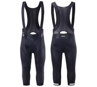 Pantalon à Bretelles Long pour Vélo Pantalon à Br Cuissard À Bretelles for Hommes, Collants De Vélo, Vêtements Montagne, Équitation sur Route, Sports Plein Air, Longue Distance 5H 8H, 3/4(Black 8h,M)