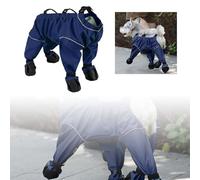 Pantalon à bretelles pour chien - Legging réglable - Bottes pour chien de petite et moyenne taille - Style fin pour enfiler un pantalon sale (B, M)