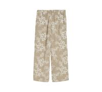 Pantalon à broderies florales femme Tom Tailor Vert 44x26