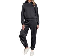 Pantalon à capuche pour femme - Tenue décontractée pour l'hiver - Vêtement élégant pour le quotidien - Vêtement d'entraînement décontracté, GY2., XXL