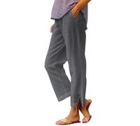 Pantalon à carreaux pour femme Rouge Solid Straight Solid Elastic Pants | Legging gris pour femme, pantalon élégant, pantalon cargo thermique, pantalon de jogging baggy, pantalon thermique