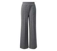 Pantalon Ã fines rayures wide leg femme s.Oliver Gris 44