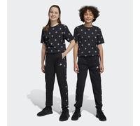 Pantalon à imprimé latéral Brand Love Black / White 11-12A