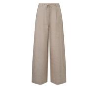 Pantalon à jambes larges chiné femme COMMA Beige 32