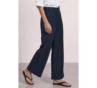 Pantalon à jambes larges effet froissé