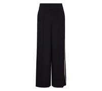 Pantalon à jambes larges orné de bandes latérales originales femme COMMA Bleu 38
