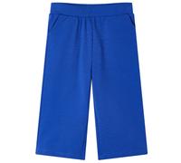 Pantalon à jambes larges pour enfants bleu cobalt 128 vidaXL
