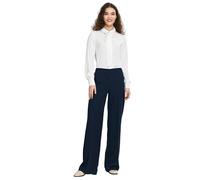 Pantalon Ã©lastiquÃ©e femme Nife Wide Leg Bleu 36