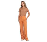 Pantalon Ã©lastiquÃ©e femme Nife Wide Leg Orange 38