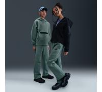 Pantalon à ourlet ouvert Nike Tech Fleece pour ado Clay Green/Noir/Noir XL