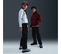 Pantalon à ourlet ouvert Nike Tech Fleece pour ado Noir/Noir L