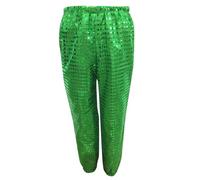 Pantalon à paillettes pour enfants (filles/garçons) - Doux pour la peau - Coupe flexible - Leggings scintillants pour les fêtes, les activités de plein air et le quotidien - Entretien facile
