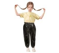 Pantalon à paillettes scintillantes pour enfants, doublure en coton, taille élastique, leggings à paillettes non irritantes, pour les vacances, la danse et les tenues décontractées, ajustement tout au