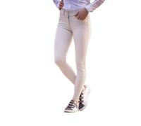 Pantalon Ã©quitation mid grip femme PÃ©nÃ©lope Majestic Beige 40