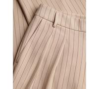 Pantalon à rayures taille mi-haute femme Superdry Beige L