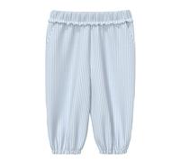 Pantalon Ã taille Ã©lastique coupe ample jambe large volants bÃ©bÃ© s.Oliver Bleu 9 mois