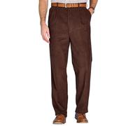 Pantalon à Taille Haute en Velours Côtelé