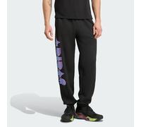 ADIDAS PERFORMANCE Pantalon de sport 'Adidas x Jeremy Scott' bleu roi / violet clair / noir / blanc, Taille L