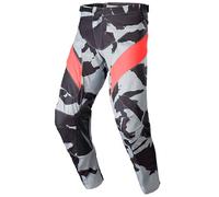 Alpinestars Racer Tactical 2023 Pantalon de motocross jeunesse, gris-rouge, taille 24
