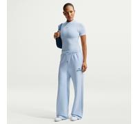 Pantalon ample à taille haute Nike Phoenix Fleece pour femme Hydrogen Blue L (FR 46-48)