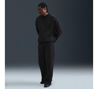 Pantalon ample en Fleece à ourlet ouvert Nike Tech pour homme Noir/Noir XS