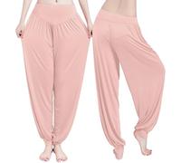 Pantalon Ample Femme Fluide Vêtement Legging Yoga Vetement Safari Ete Plage Combinaison Blanc Grande Taille Sarouel Homme Lin Noir Été Pantacourt Tenue De Baggy Leger Pants Resserré Cheville Fleuri