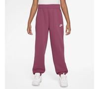 Pantalon ample fille Nike Club Fleece Rouge 7/8 ans