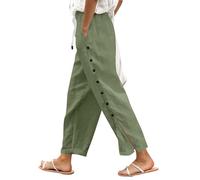 Pantalon Ample Jambes Larges pour Femme,Droite Palazzo Taille Haute de randonnée Slim Loisirs Long Mode Tendance avec Coupe Idéal Le Sport et la Vie Quotidienne