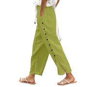 Pantalon Ample Jambes Larges pour Femme,Droite Palazzo Taille Haute de randonnée Slim Loisirs Long Mode Tendance avec Coupe Idéal Le Sport et la Vie Quotidienne