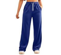 Pantalon Ample Jambes Larges pour Femme,Plage Sport Printemps Trekking Moderne Plage Rétro Mode Regular Leisure Running Fitness Training